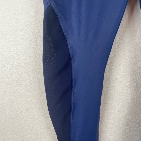 Good American High Waisted Power Leggings Mesh Blue - Picture 6 of 12
